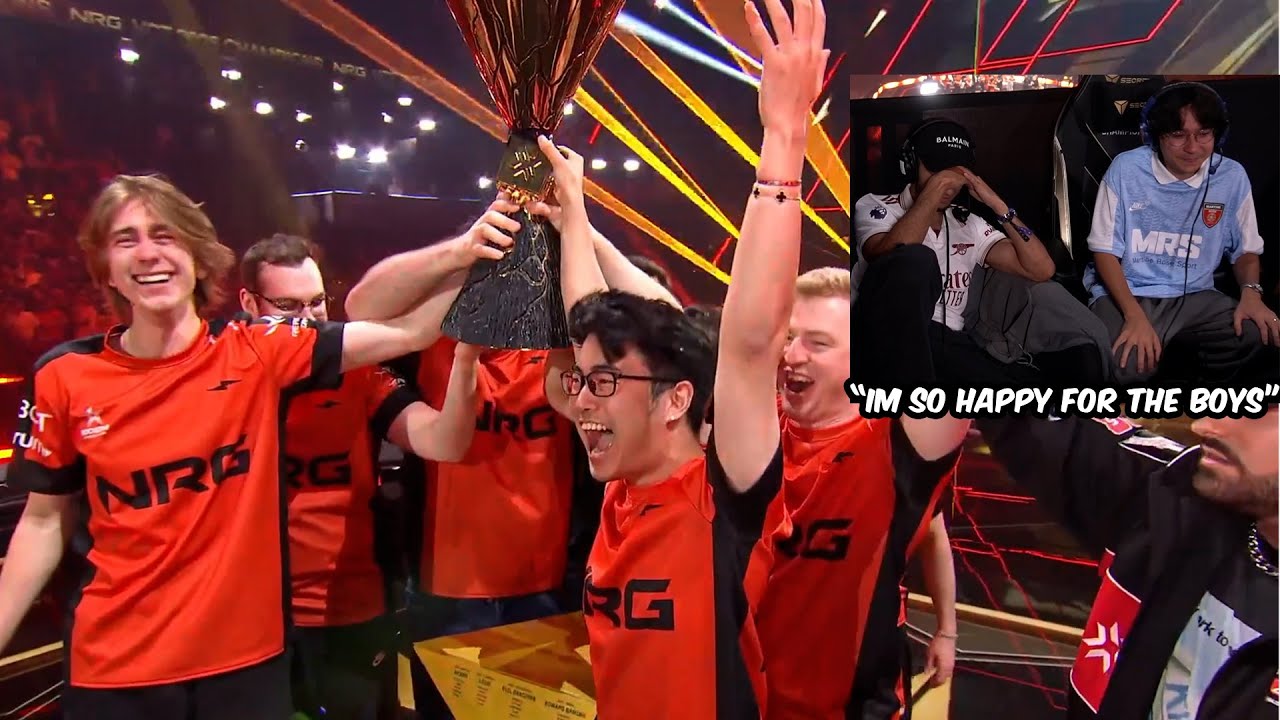 FNS & TenZ Reacts To NRG Winning Champions 2025 After Beating Fnatic