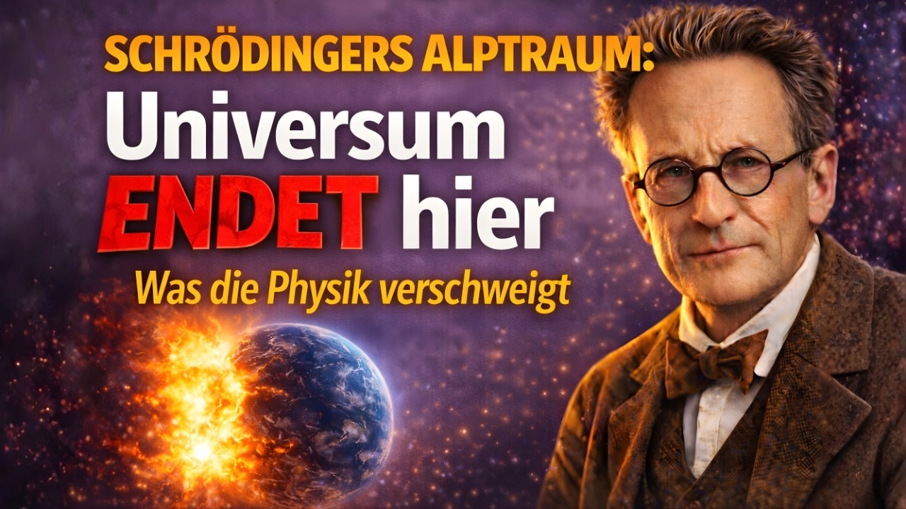 Das Universum hat eine GRENZE — Schrödingers verstörende Entdeckung