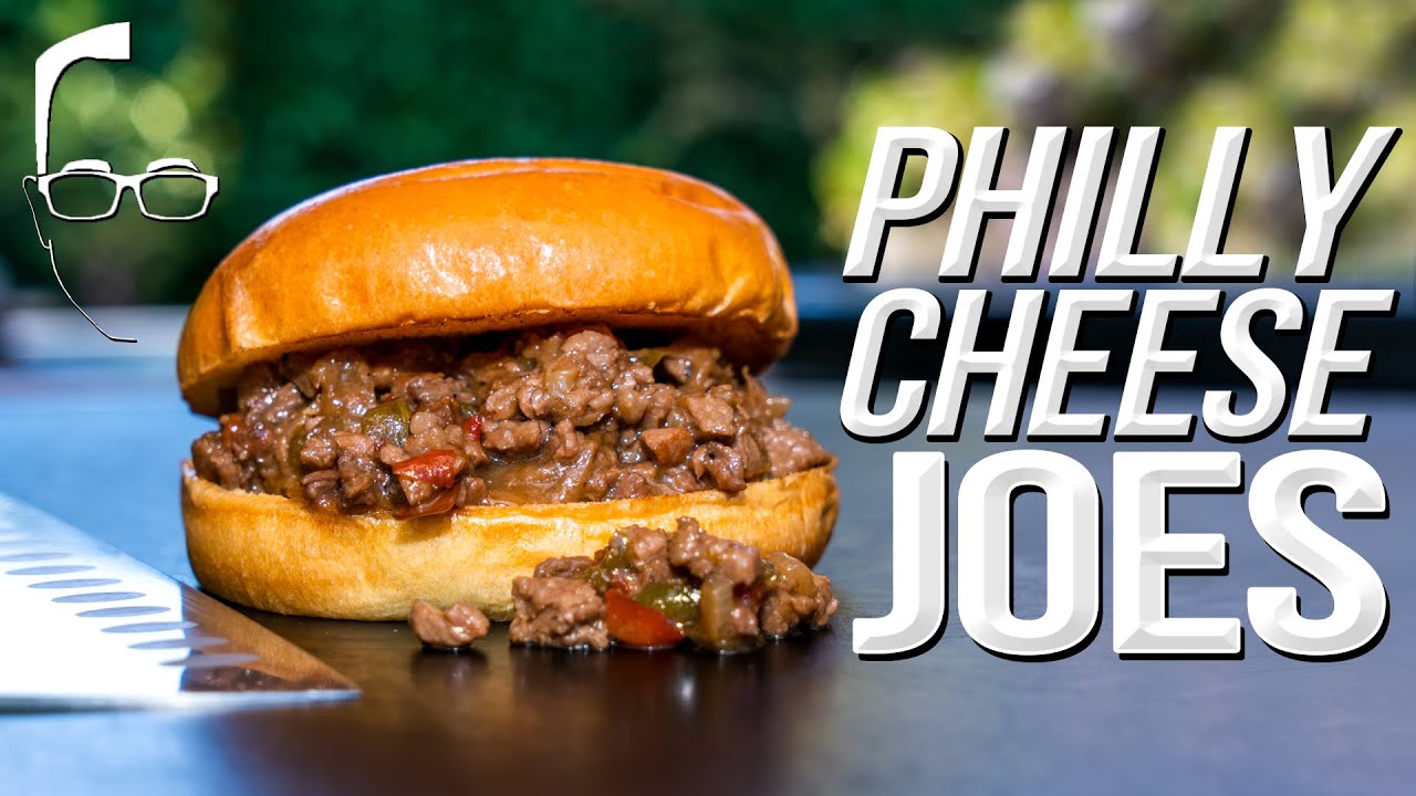 THE BEST PHILLY CHEESESTEAK SLOPPY JOES | SAM THE COOKING GUY 4K