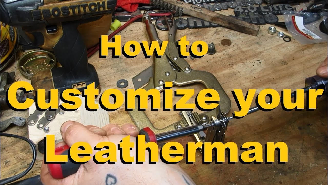 Замена инструментов на Leatherman — создание собственного многофункционального инструмента