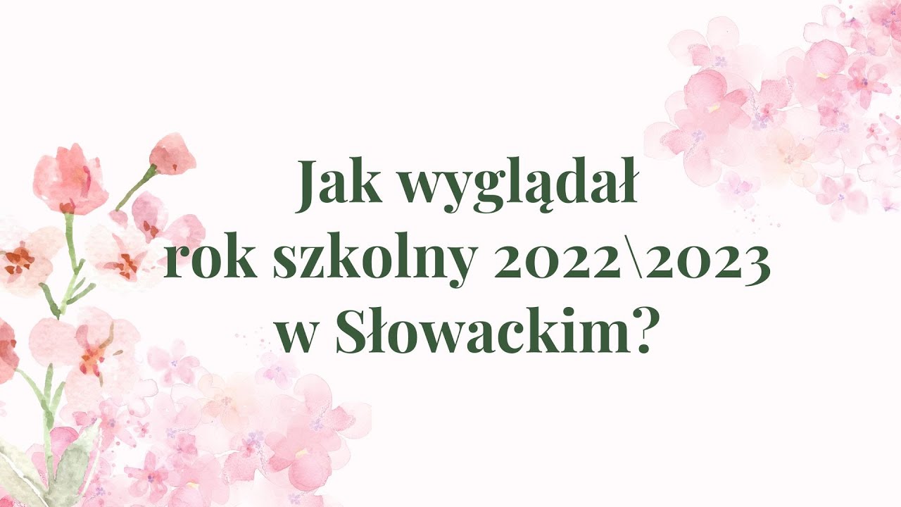 Podsumowanie roku szkolnego 2022/23 w I LO im. J. Słowackiego w Częstochowie