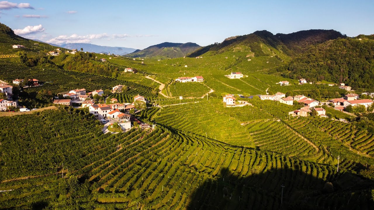 Valdobbiadene by Drone