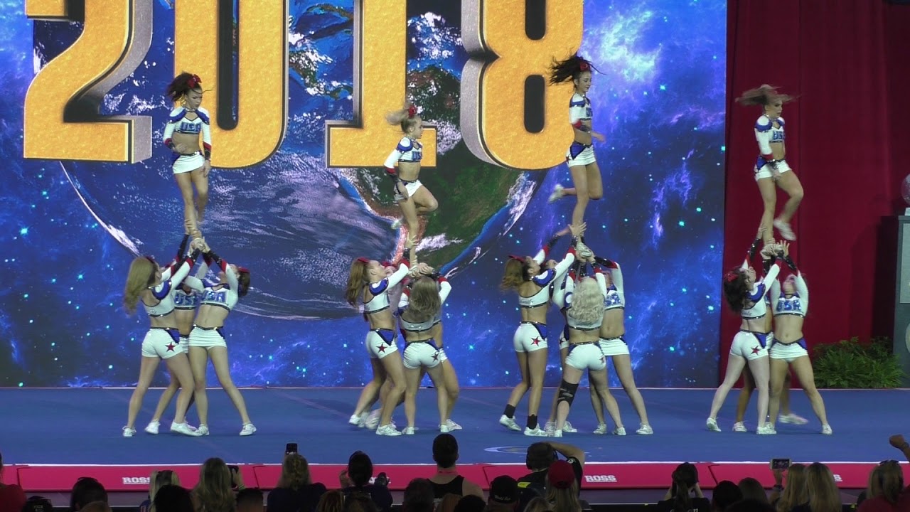 USA Starz Vanity Senior Small All Girl Prelim at USASF ORLANDO 2018