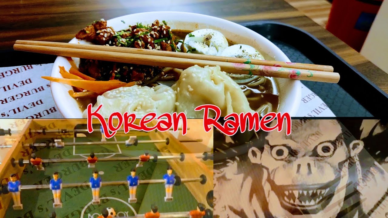 Korean Ramen II Devil's Burger