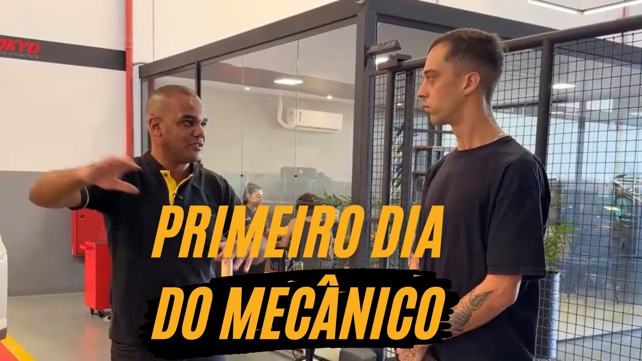 Primeiro Dia do Novo Mecânico: Tudo o Que Ele Precisa Saber ao vivo!