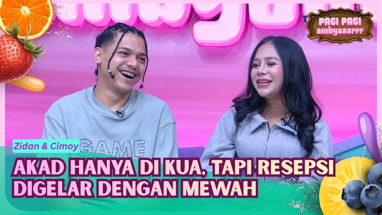 Cimoy & Zidan Pilih Nikah Sederhana di KUA - PAGI PAGI AMBYAR (9/4/26) P1