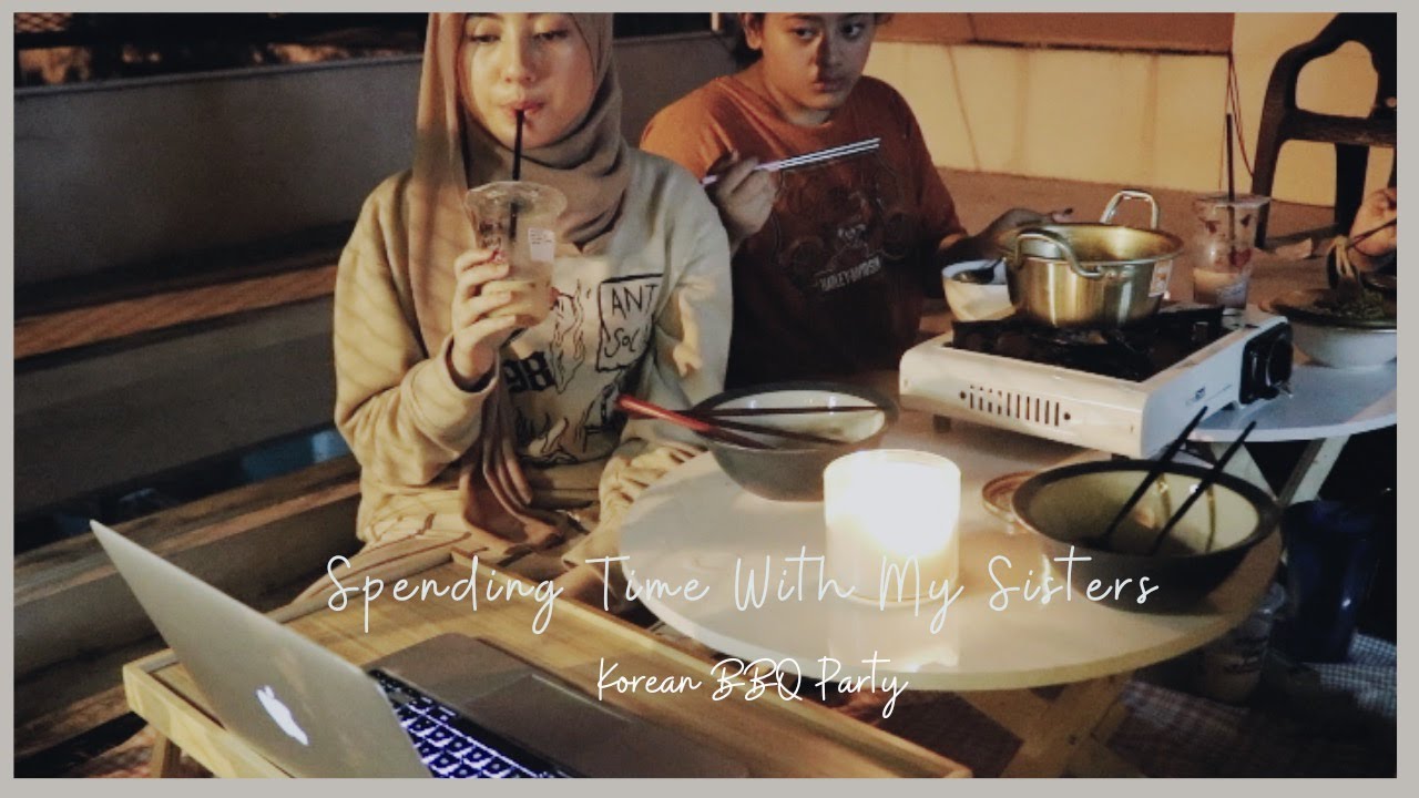 [cc] Spending Time With My Sisters ● Korean BBQ Party | Rafa Dhafina