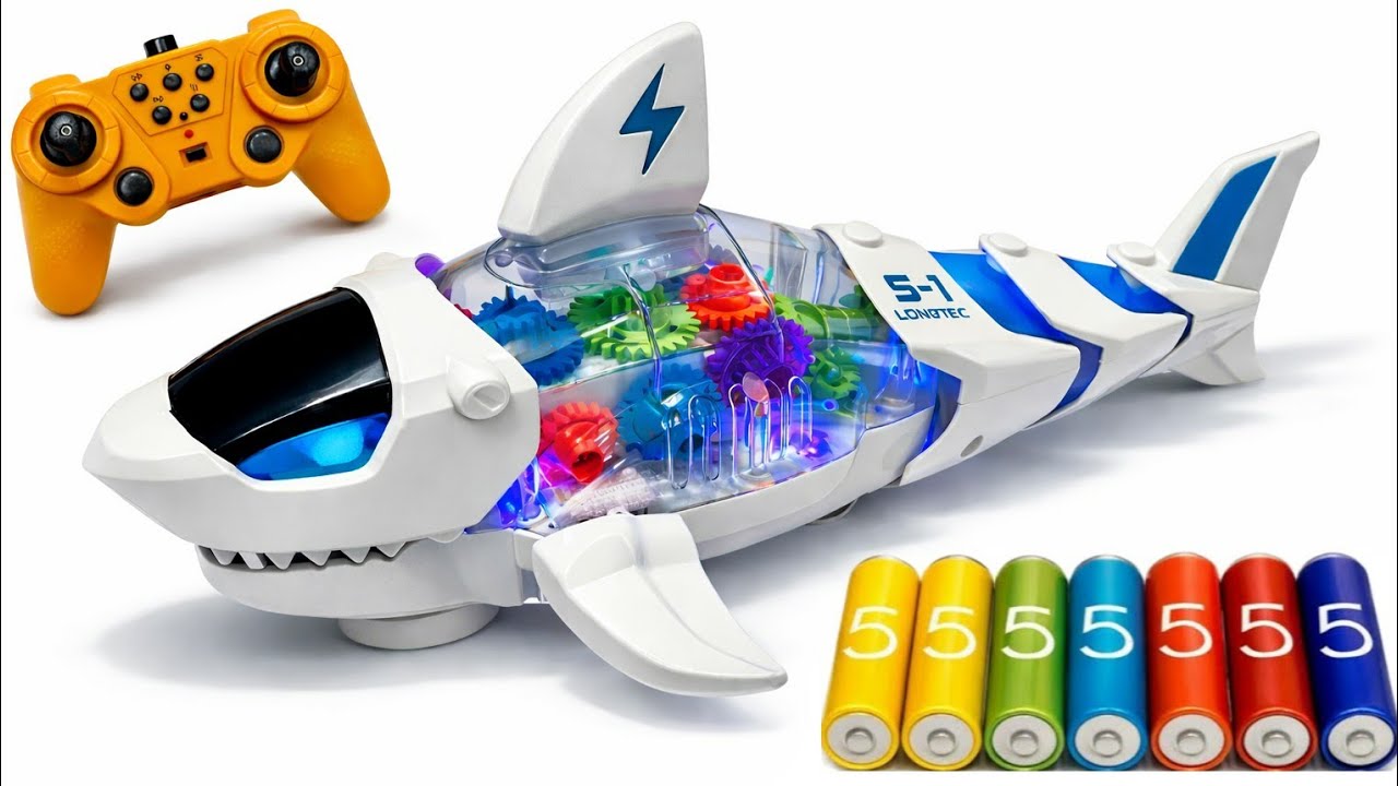 ASMR Unboxing RC Shark | Remote Control Shark Toy (No Talking)