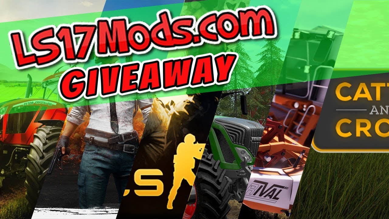 Giveaway by LS17Mods.com - FREE 6 Steam Games
