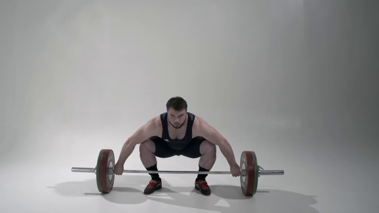 رفعة الخطف باليدين بالتكنيك المثالي  snatch