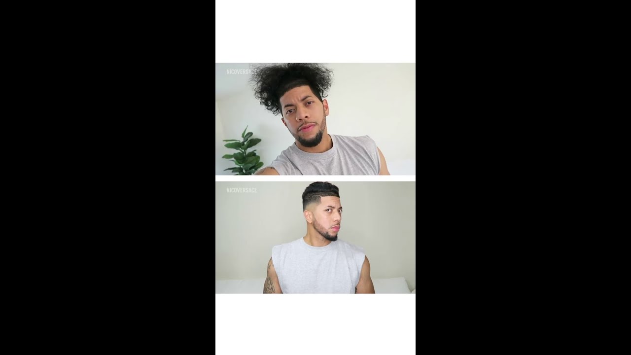 Nico Versace Cuts Man Bun After 5 Years 😮 l W/ Self Cut System