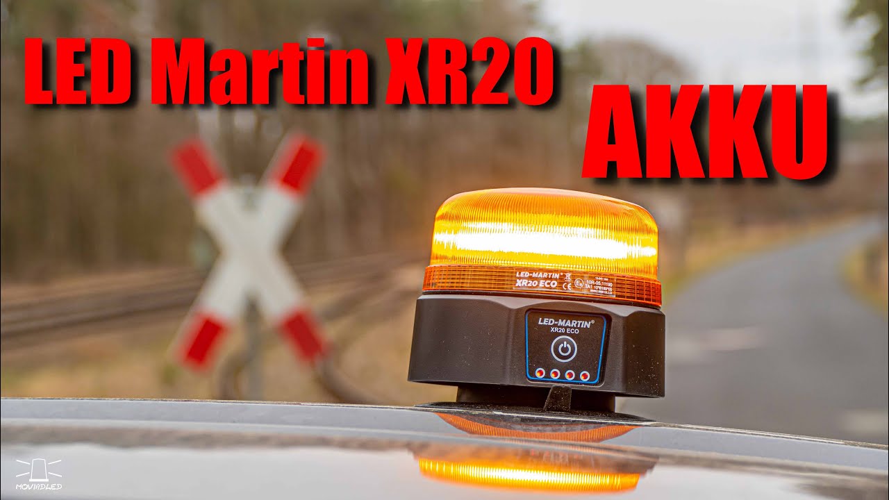 LED Martin XR20 ECO Akku Magnet Kennleuchte