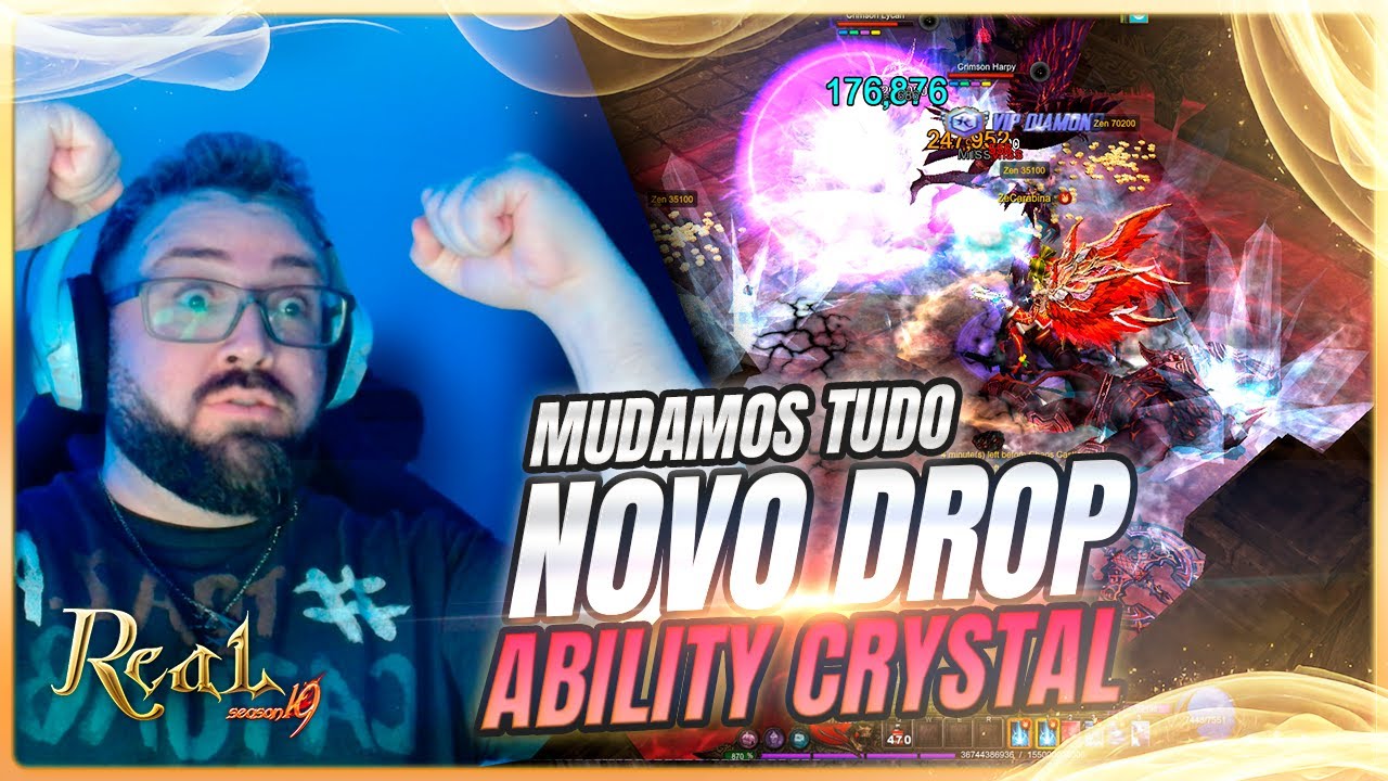 👑 RealMU - DROP de Ability Crystals diário foi BUFADO e ALTERADO, ficou EASY?