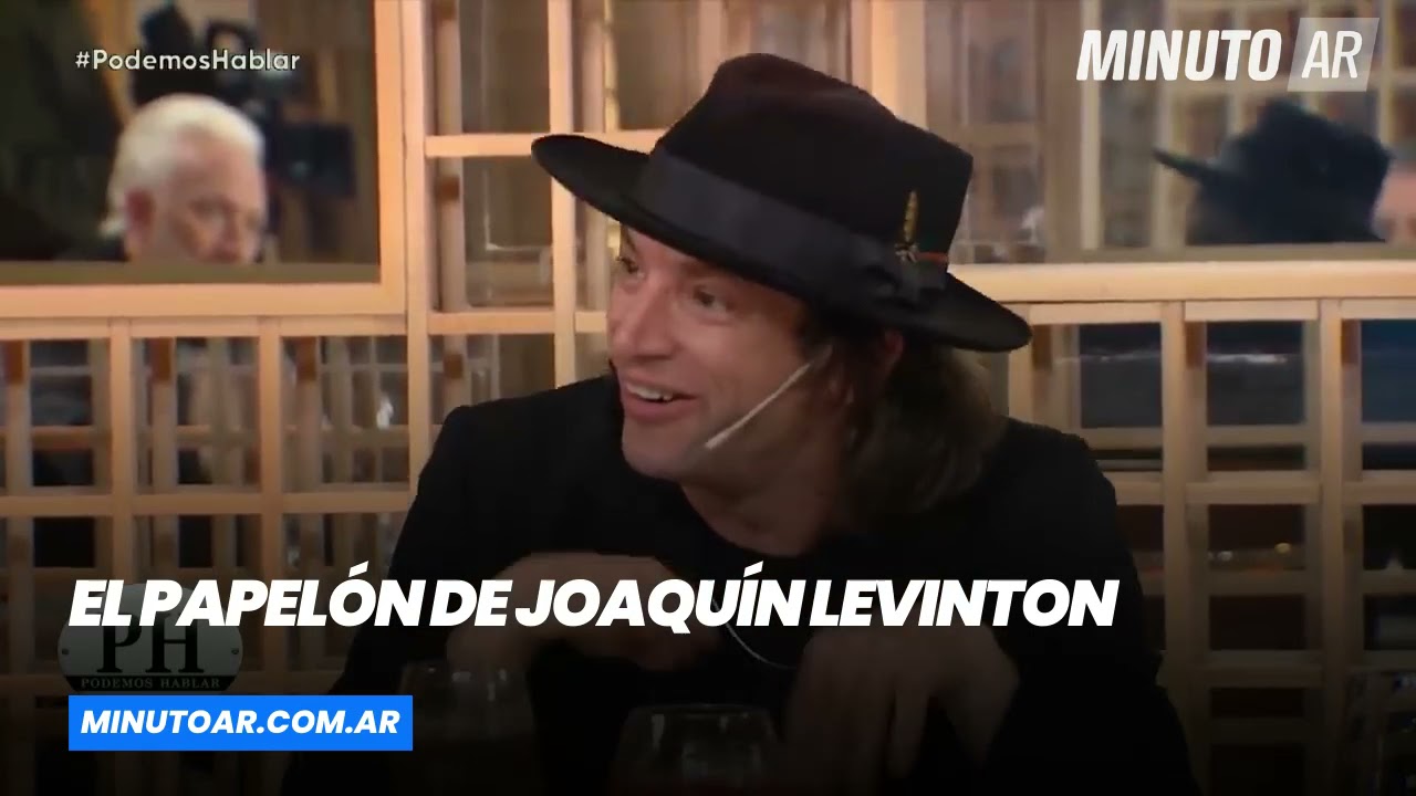 La an&eacute;cdota de Joaqu&iacute;n Levinton con Andr&eacute;s Calamaro - Minuto Argentina