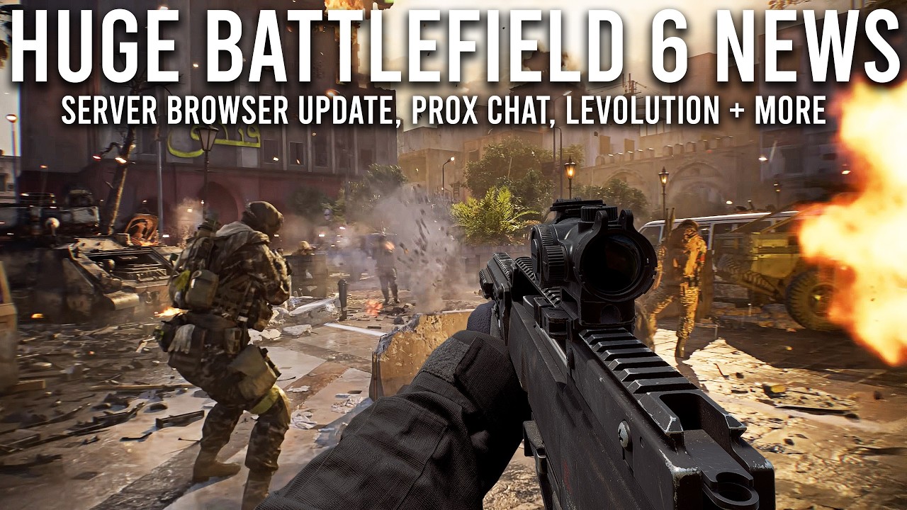 По Battlefield 6 появились новые масштабные подробности...
