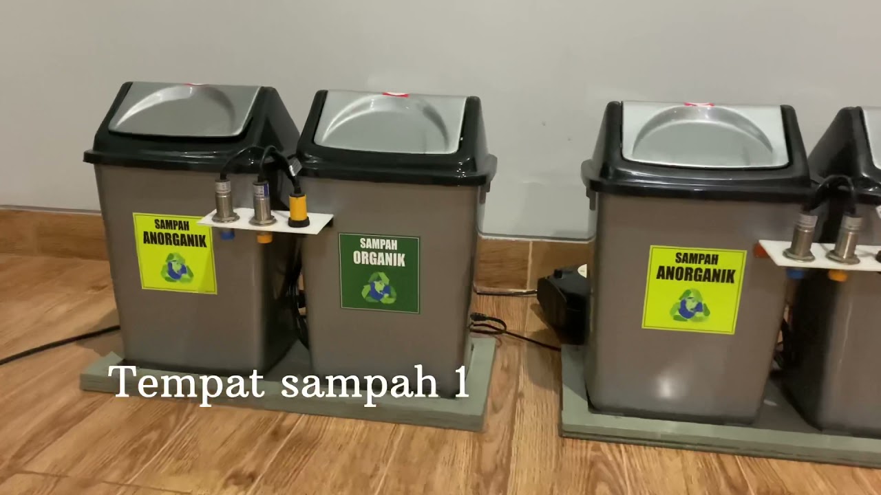 Prototipe Tempat Sampah Cerdas - Tugas Akhir