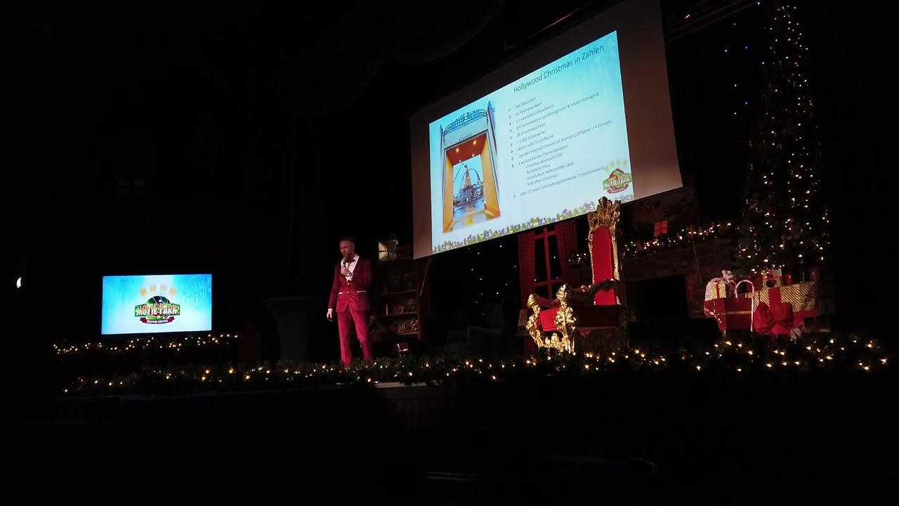 Movie Park’s Hollywood Christmas - Pressekonferenz
