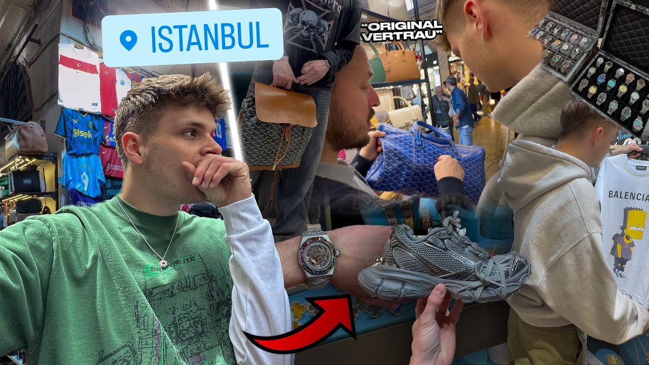 JUNGE IST DAS KRANK🤬 XXL FAKE BASAR ISTANBUL 