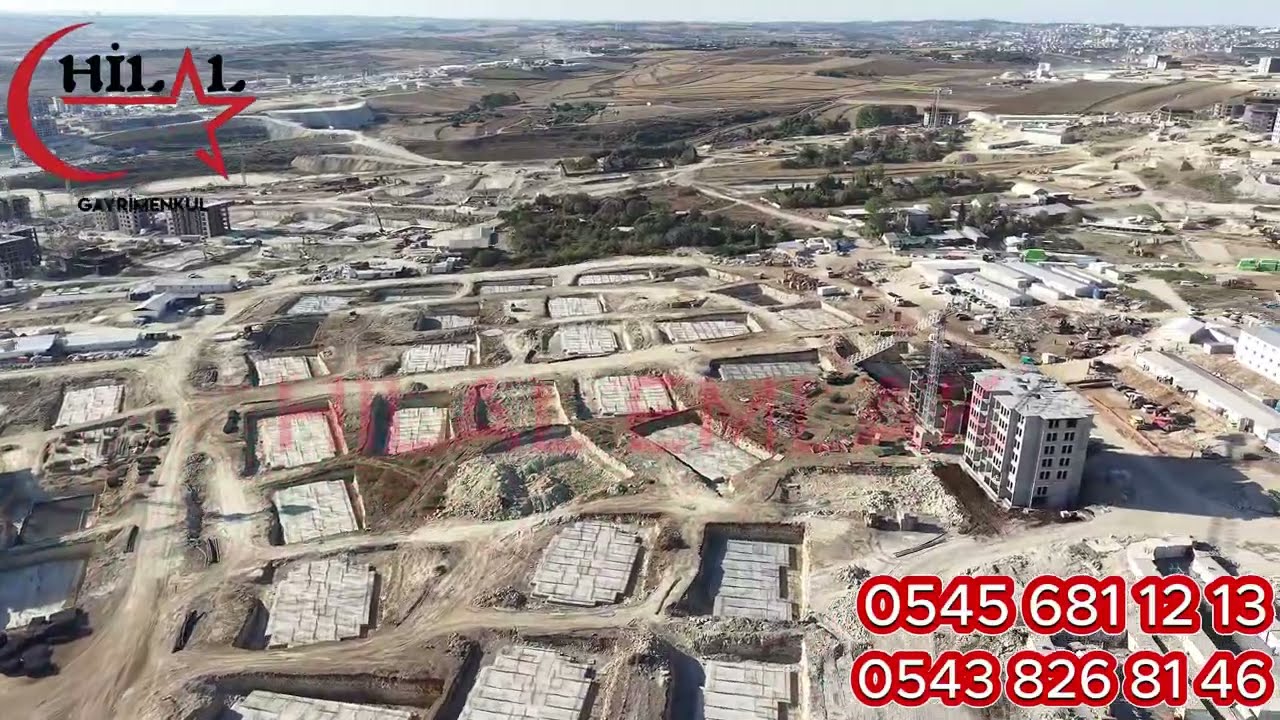 TOKİ SAZLIBOSNA SÖZLEŞME ÖNCESİ GÜNCEL DRON ÇEKİMİ (24.08.2025) HİLAL EMLAK (4KHD)