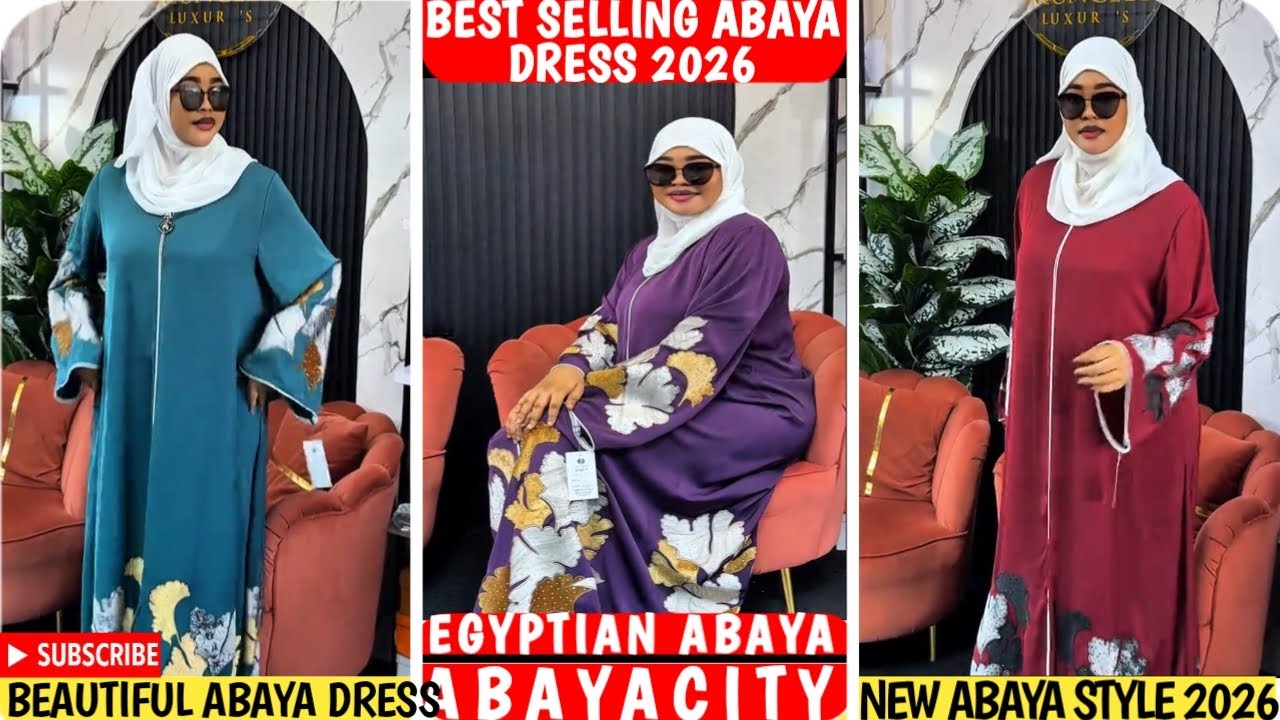 Abaya Styles 2026 🖤✨ | Best Hairstyles to Wear with Abaya | Trending Modest Fashion Looks 🔥💫