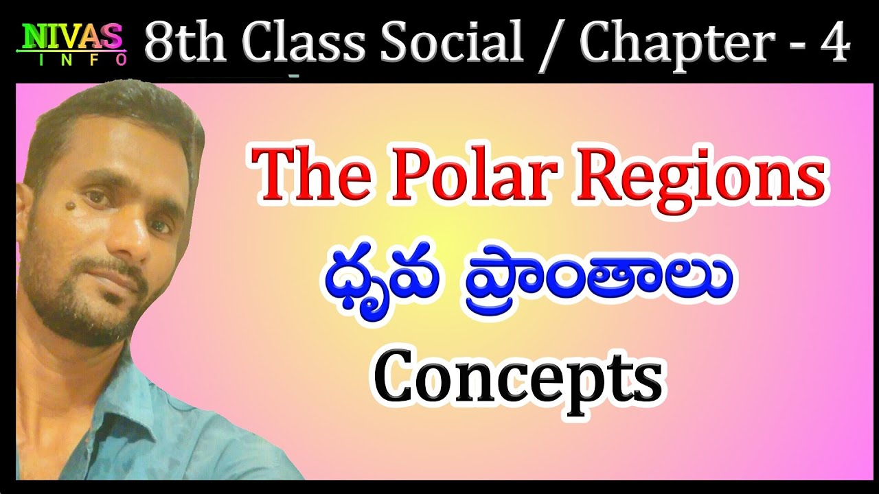The Polar Regions | Concepts and Imp Notes | 8th Class Social | Geography | Chapter - 4 | Nivas Info