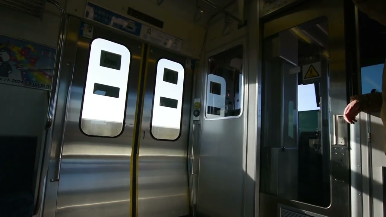 【全区間】仙台空港アクセス線 快速 E721系500番台 三菱IGBT-VVVF 走行音・車内 ( 仙台 → 仙台空港)