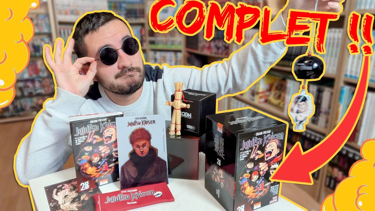 LA BONNE SURPRISE !! - (Unboxing édition prestige Jujutsu Kaisen 28)