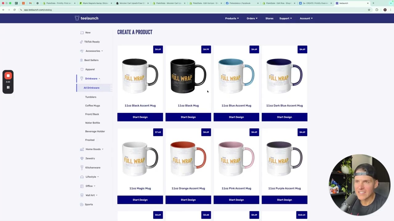 3a- CREATE_ Teelaunch Overview