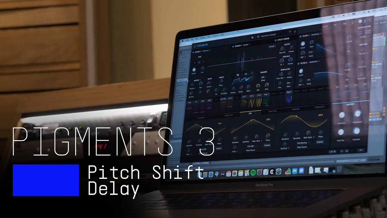 Tutorials | Pigments 3 - Episode 10: Pitch Shift Delay