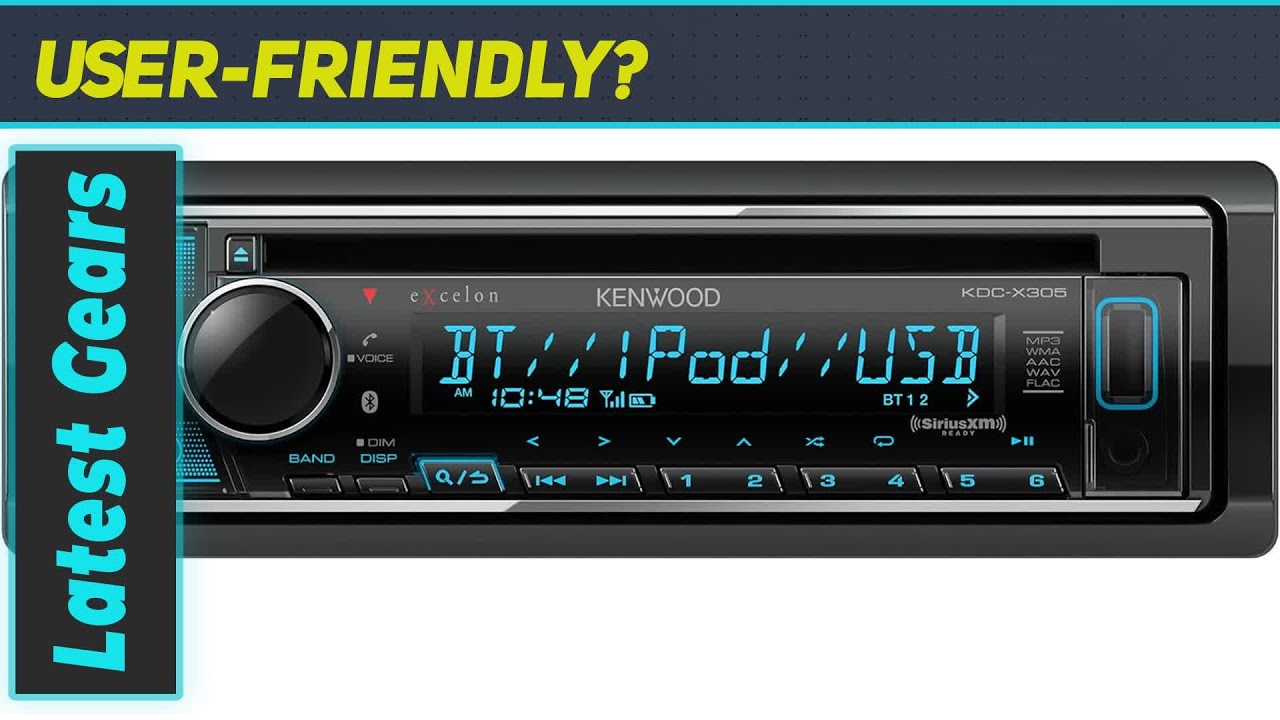 Автомобильный стереоресивер Kenwood KDC-X305 eXcelon CD: лучшее решение для усовершенствования ав...