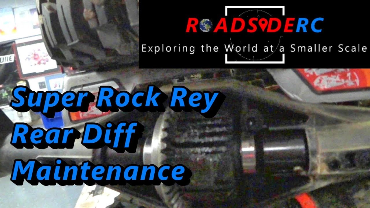 Losi Super Rock Rey Rear Diff Maintenance