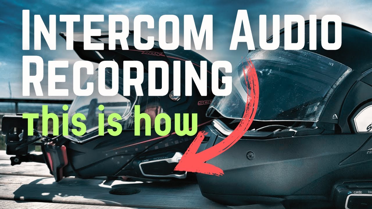 Recording Cardo Audio on your GoPro  | MotoVlogging Setup #motovlog