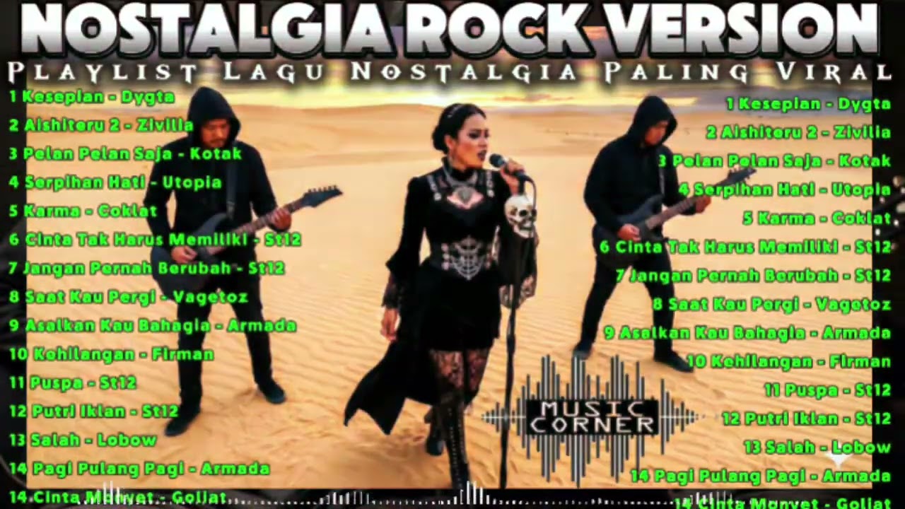 🔴 KUMPULAN LAGU SLOW ROCK NOSTALGIA ABG TAHUN 2000 AN | AI MUSIC | AISHITERU 2