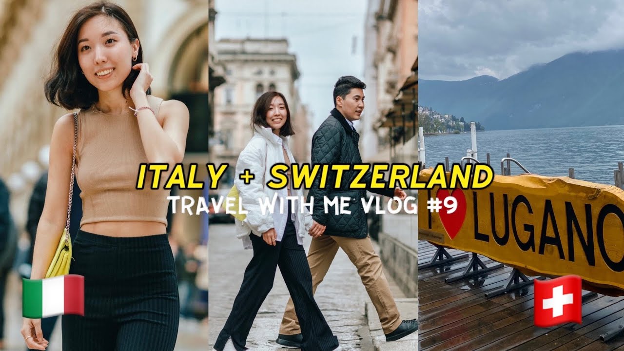 MILAN TRAVEL VLOG 2022 | Day trip to LUGANO, SWITZERLAND | I got almost robbed! Emirates Airlines ✈️