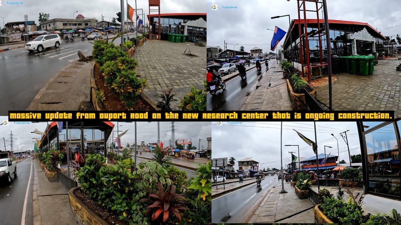 Liberia 2025 | Massive Update from Duport Road on the New Research Center that  ongoing Construction