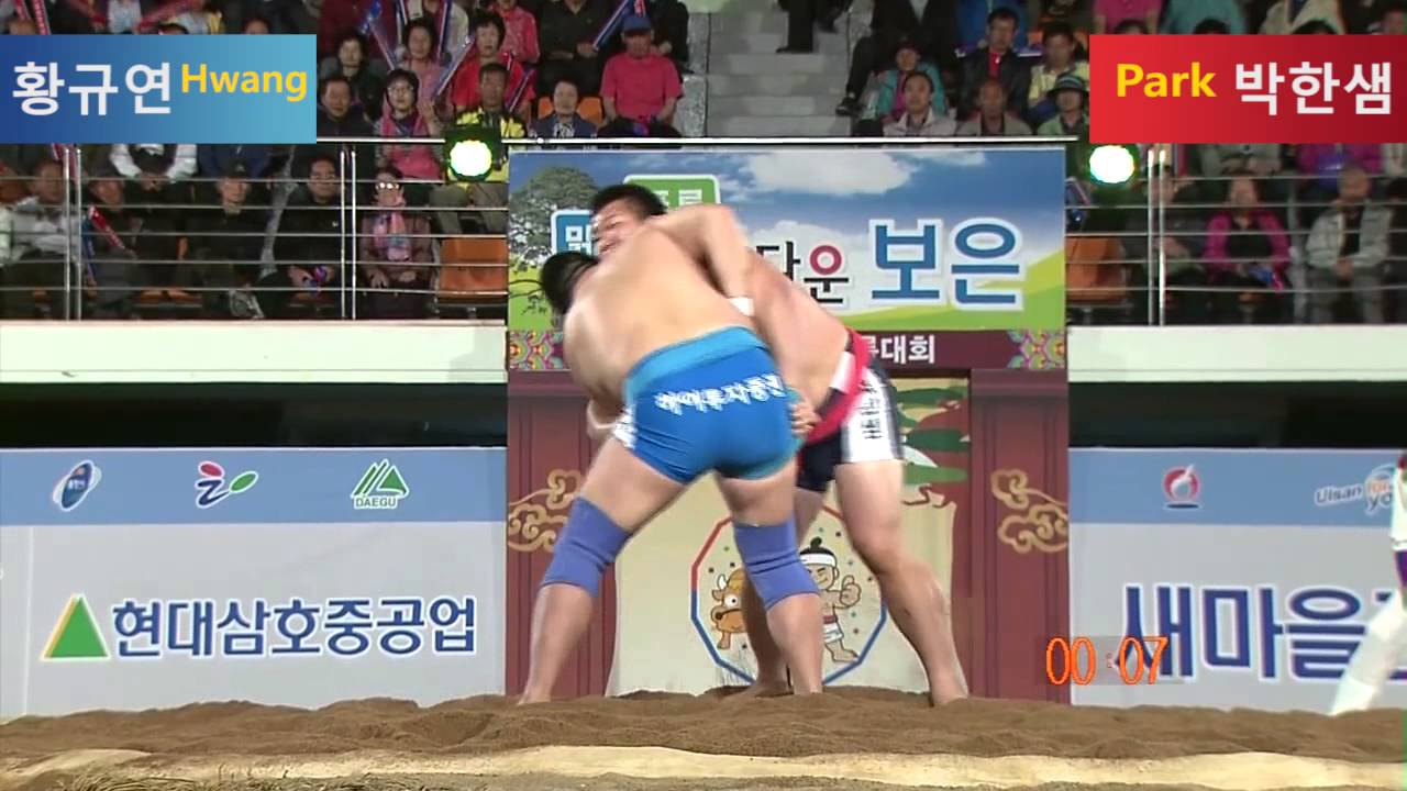 씨름 명장면 씨름 기술 잡치기 하이라이트 3