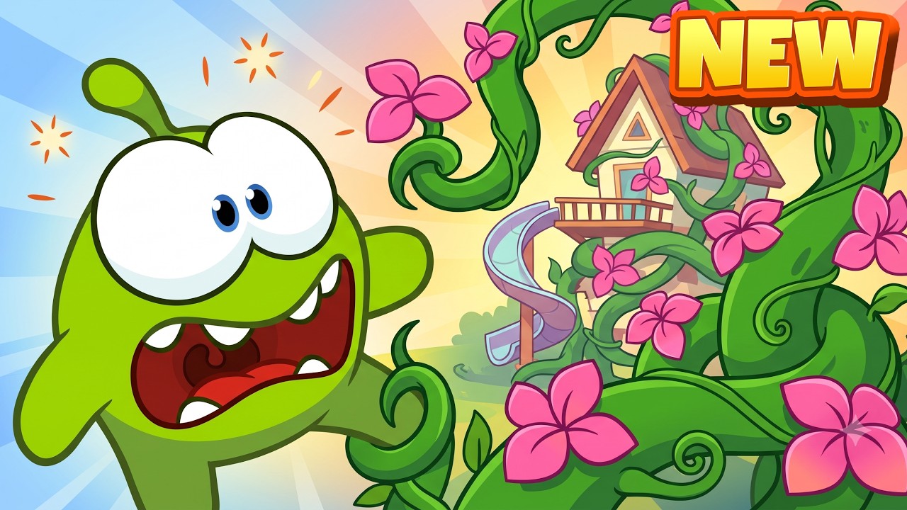 Om Nom Stories - The Super Wild Plant 🌱😱 NEW EPISODE 🟢 Nomville Season 29