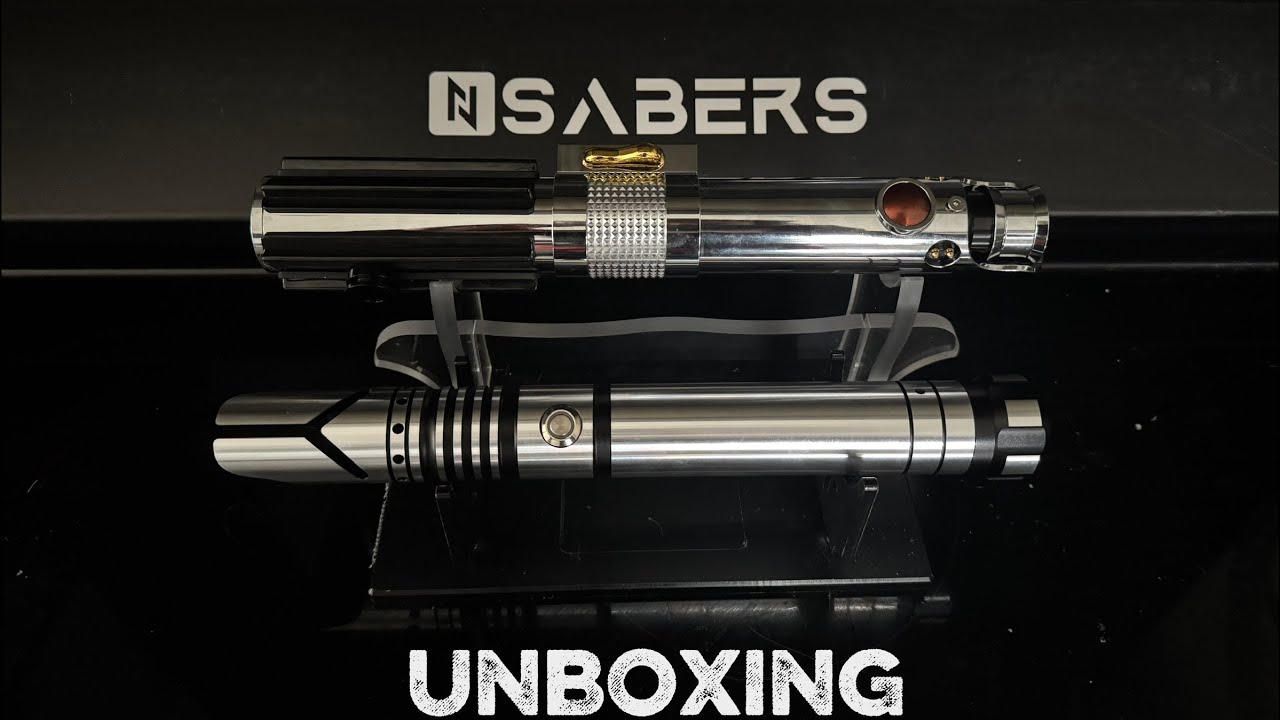 Star Wars anakin skywalker lightsaber unboxing (nsabers)