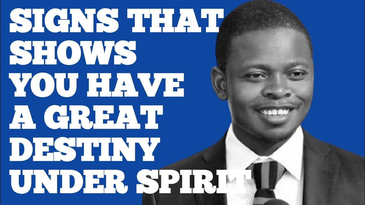 SIGNS THAT SHOW YOU HAVE A GREAT DESTINY UNDER SPIRIT||APOSTLE SHEPHERD BUSHIRI 