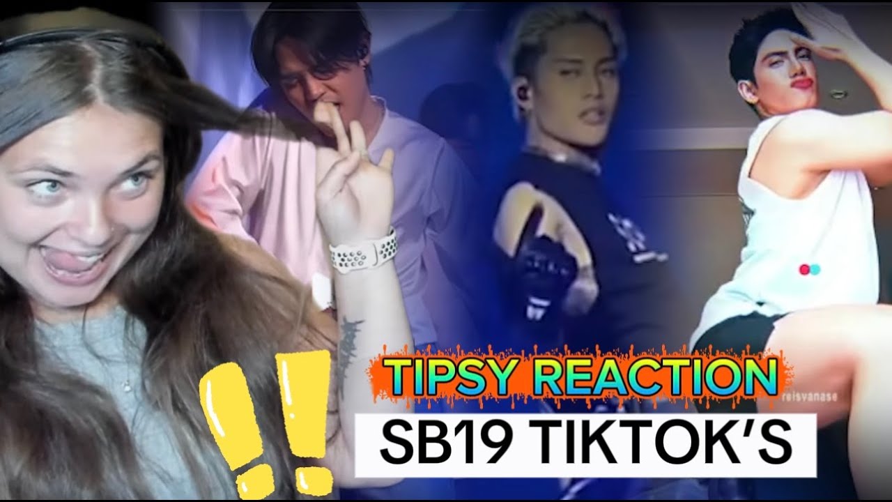 |TIPSY REACTION|SB19-FAN MADE TIKTOK EDITS| *I BROKE MY CHAIR* (WARNING HEADPHONE USERS!!)