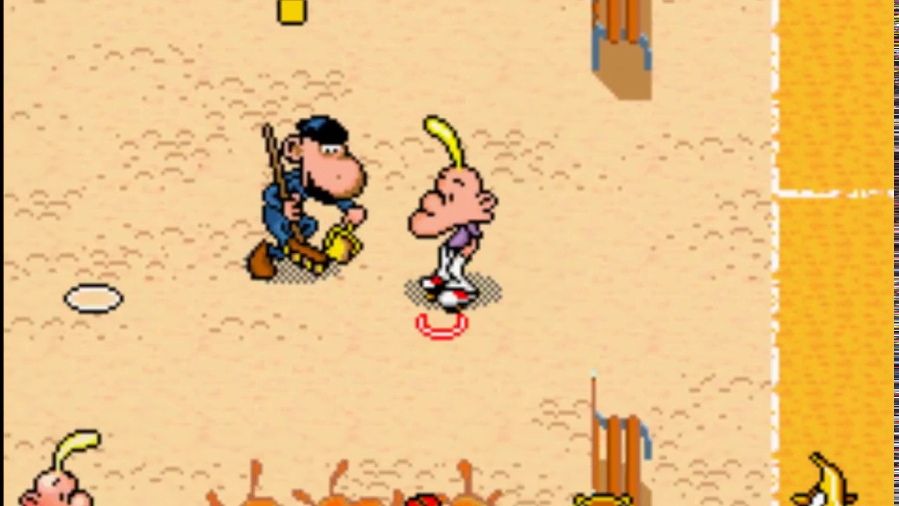 Titeuf ze gag machine sur Game boy advance