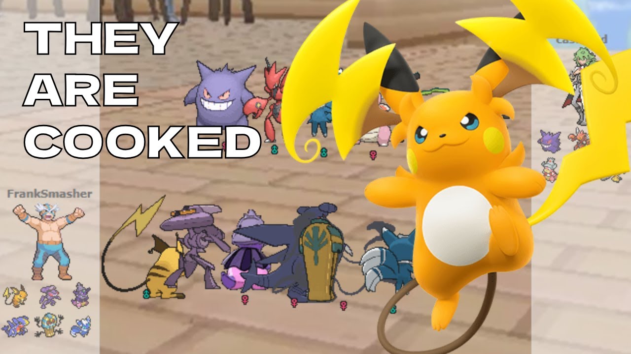 Mega Raichu Y УНИЧТОЖАЕТ Pokemon Legends ZA OU