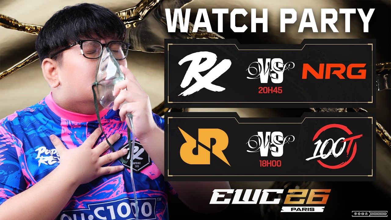 PRX vs. NRG &mdash; RRQ vs. 100T | CỔ VŨ ĐỘI TUYỂN T&Ocirc;I Y&Ecirc;U N&Agrave;OOO // VALORANT Esports World Cup 2026