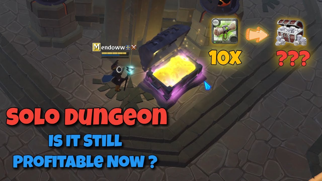 Silver Making To Get Rich || Albion Online Solo Dungeon T8