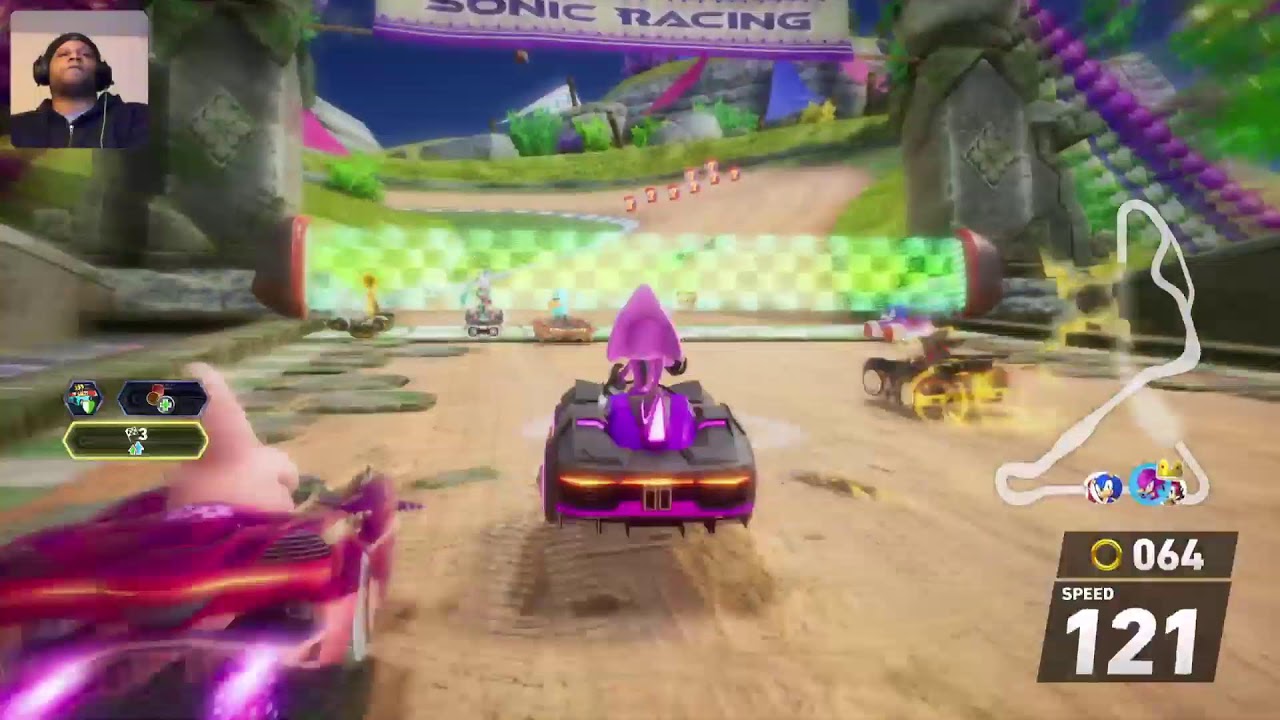 Back to Sonic racing crossworlds. PS5.4K 60fps.