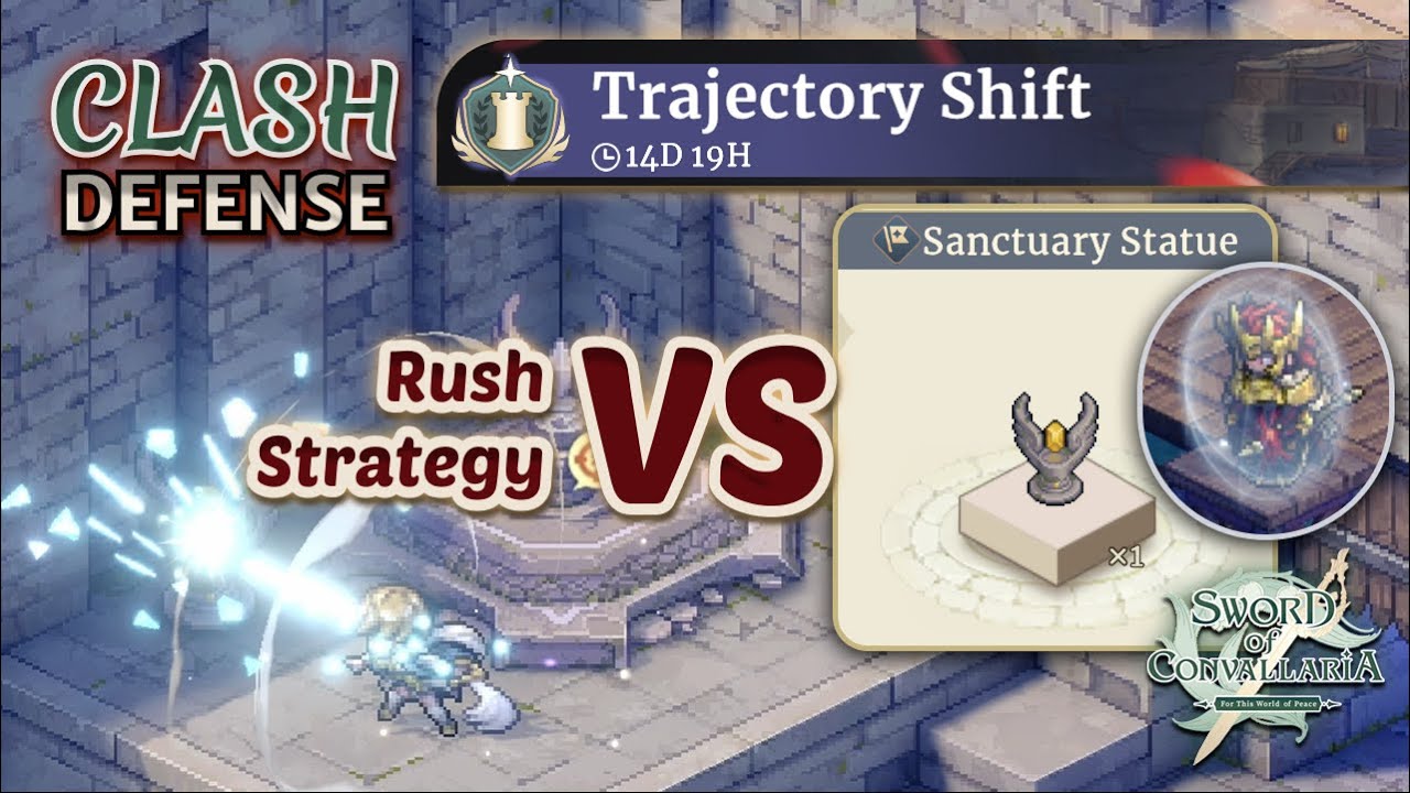 Tired of Sanctuary Statues? | #Clash DEFENSE [#SwordofConvallaria]