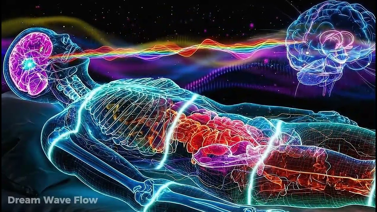 432Hz + 528Hz + 741Hz Deepest Healing Sleep: Whole Body Regeneration, Stress Relief | #65🎶