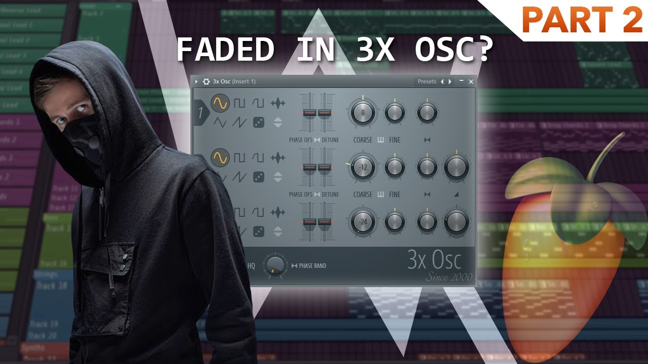 MORE FADED SYNTHS IN 3X OSC | Alan Walker Sound Design Tutorial [FL Studio]