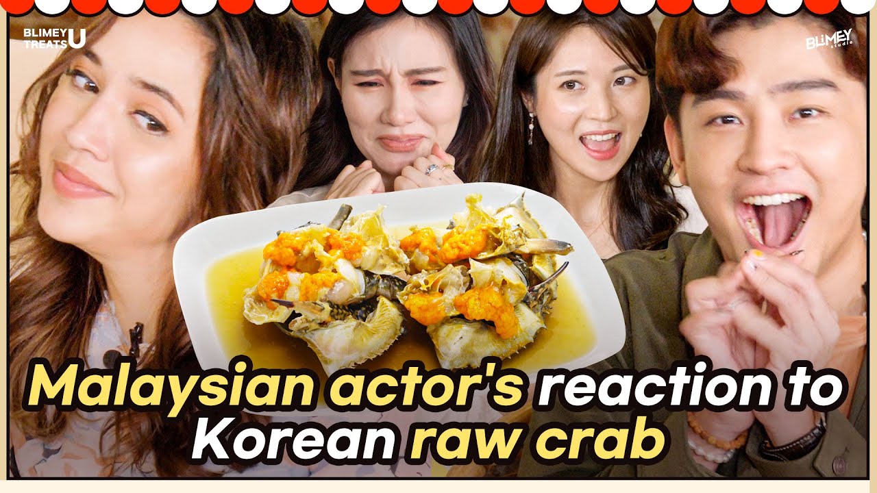 Pelakon She Was Pretty Malaysia cuba makan Ulat Sutera dan Ganjang Gejang??!!｜Blimey Treats U
