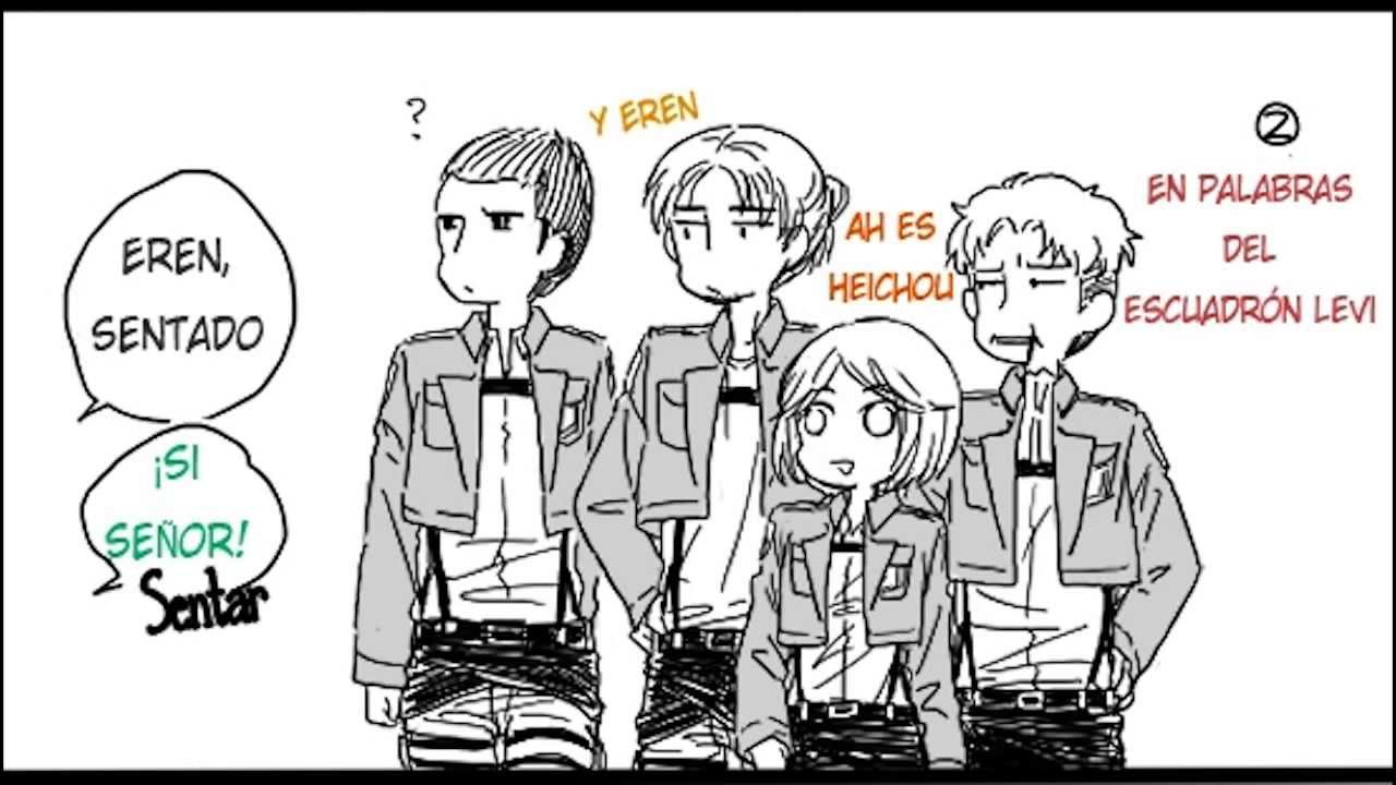 Levi y Eren Yaoi  Comic - Ereri en los ojos de todos
